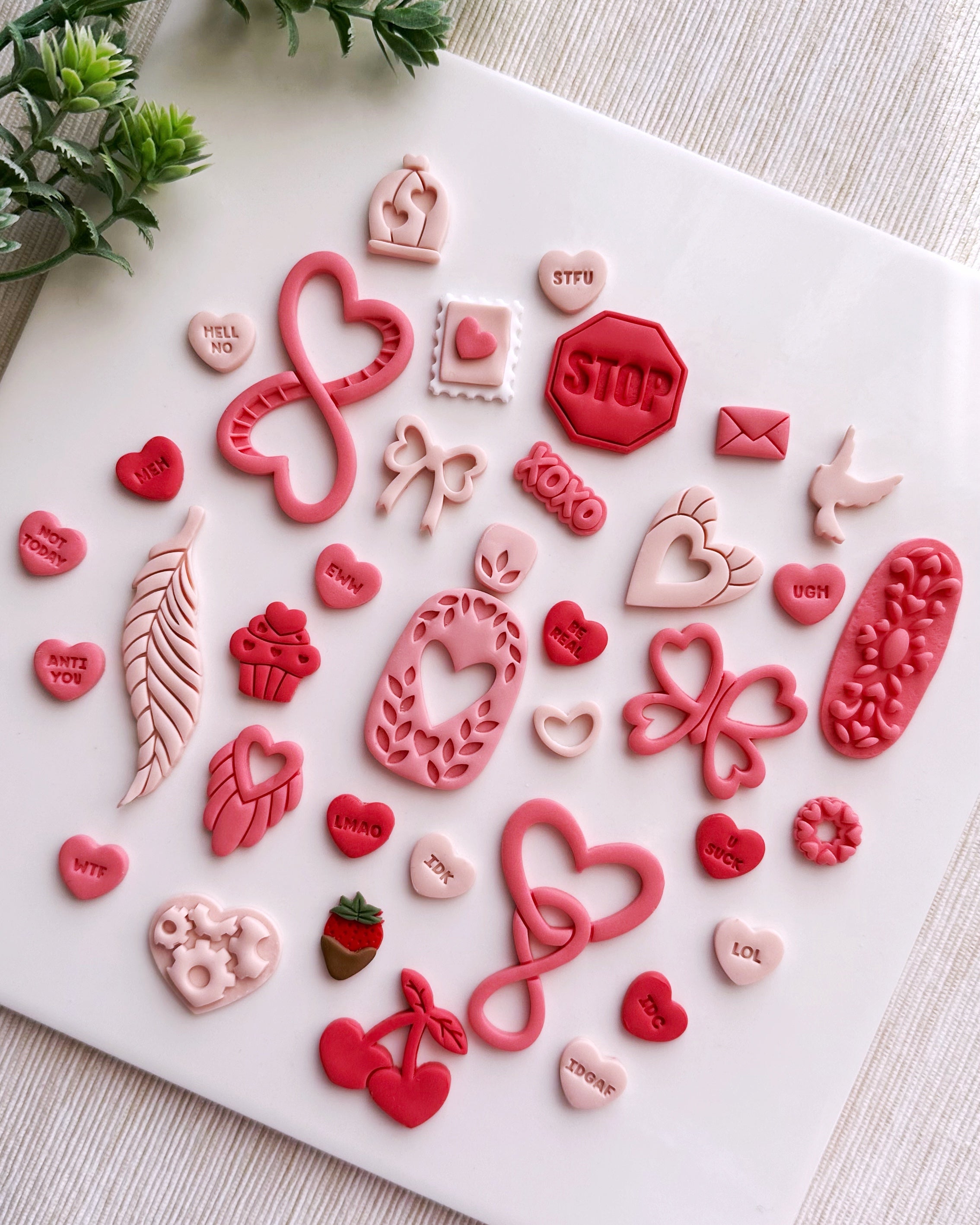 Border Heart Clay Cutter  Valentine's Day 2022 – BabylonCutters