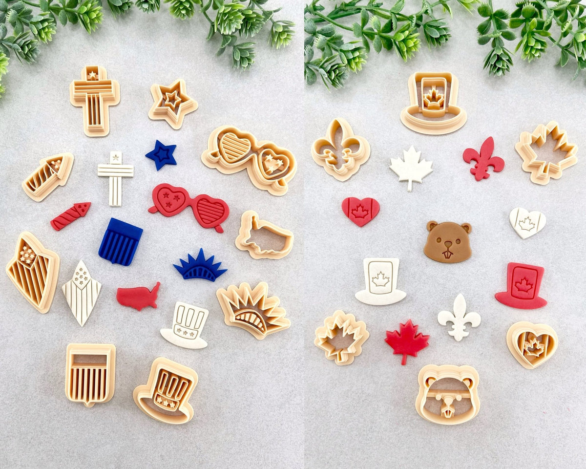 4th of July & Canada Day Cutters ⭐ - BabylonCutters