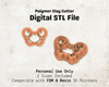 Crab Cutter STL File – Digital Download for Polymer Clay & Jewelry Making