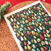 Festive Forest Trees Polymer Clay Transfer Sheet – Christmas Design