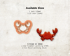 Crab Cutter STL File – Digital Download for Polymer Clay & Jewelry Making
