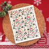 Winter Berries and Leaves Polymer Clay Transfer Sheet – Holiday Design