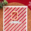 Candy Cane Stripes Polymer Clay Transfer Sheet – Christmas Design