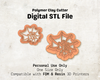 Conch Shell Cutter STL File – Digital Download for Polymer Clay & Jewelry Making