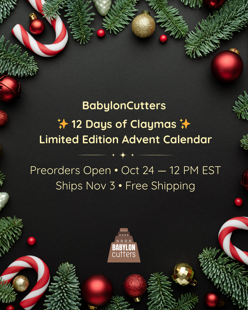 PREORDER ✨ 12 Days of Claymas  – Limited Edition Advent Calendar ✨