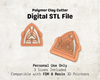 Shark Head Cutter STL File – Digital Download for Polymer Clay & Jewelry Making