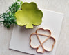 3 Leaf Clover Trinket Dish Cutter - BabylonCutters - Clay Cutter