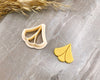 3 Leaves Stud & Dangle Clay Cutter - BabylonCutters - Clay Cutter