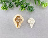 3 Scoops of Ice Cream Cone Summer Clay Cutter - BabylonCutters - Clay Cutter