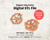 Pirate Ship Cutter STL File – Digital Download for Polymer Clay & Jewelry Making