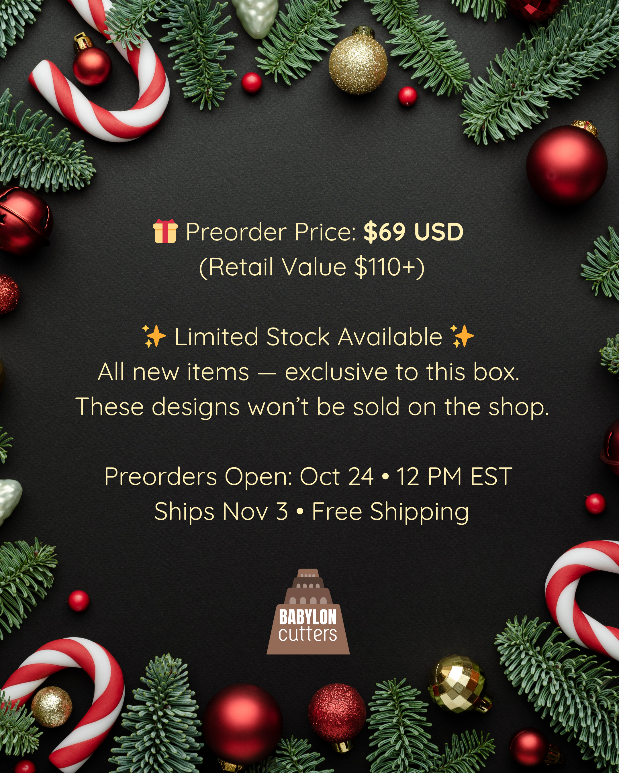 PREORDER ✨ 12 Days of Claymas  – Limited Edition Advent Calendar ✨