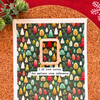 Festive Forest Trees Polymer Clay Transfer Sheet – Christmas Design