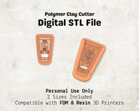 Sunscreen Bottle Cutter STL File – Digital Download for Polymer Clay & Jewelry Making