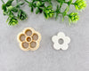 5 Petal Daisy Flower Donut Clay Cutter - BabylonCutters - Clay Cutter