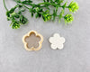 5 Petal Daisy Flower Outline Clay Cutter - BabylonCutters - Clay Cutter