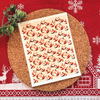 Cozy Sleeping Fox Polymer Clay Transfer Sheet – Winter Design