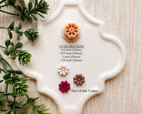 8 Petal Daisy Spring Clay Cutter - Spring 2023 - BabylonCutters - Clay Cutter