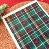 Classic Tartan Plaid Polymer Clay Transfer Sheet – Holiday Design