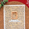 Golden Glitter Dots Polymer Clay Transfer Sheet – Festive Design