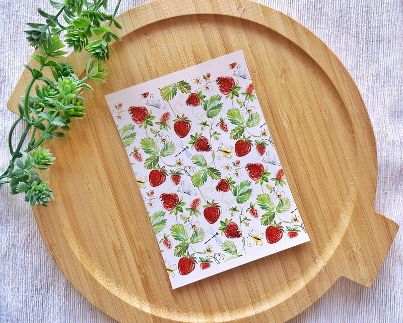 Strawberry Plant Summer Transfer Sheet