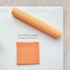 Ice Cream Cone Texture Roller for Polymer Clay – Waffle Grid Pattern