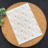Seashells & Starfish Polymer Clay Transfer Sheet – Coastal Summer Design for Jewelry & Crafts