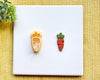 Carrot Clay Cutter - Easter Polymer Clay Cutter - Bunny Carrot Jewelry & Earring Tool