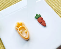 Carrot Clay Cutter - Easter Polymer Clay Cutter - Bunny Carrot Jewelry & Earring Tool