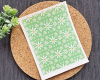 Green Daisy Field Polymer Clay Transfer Sheet – Spring Floral Clay Design