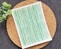 Green Striped Polymer Clay Transfer Sheet – St. Patrick’s Day Design