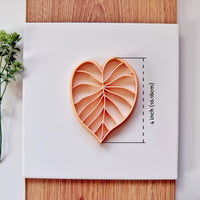 Tropical Leaf Trinket Dish Cutter