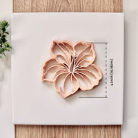 Hibiscus Flower Trinket Dish Cutter