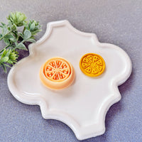 Lemon & Citrus Slice Polymer Clay Cutter - Summer 2026 Zesty Fruit Collection