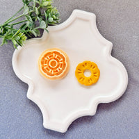 Pineapple Slice Polymer Clay Cutter - Summer 2026 Tropical Fruit Collection