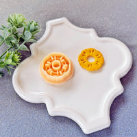 Pineapple Slice Polymer Clay Cutter - Summer 2026 Tropical Fruit Collection