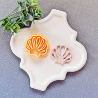 Scallop Seashell Cutout Polymer Clay Cutter - Summer 2026 Coastal Minimalist
