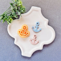 Anchor Polymer Clay Cutter - Summer 2026 Coastal Silhouette