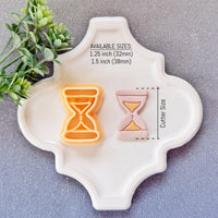 Hourglass Polymer Clay Cutter - Summer 2026 Timeless Sands Silhouette