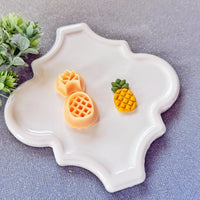 Pineapple 2-Piece Polymer Clay Cutter Set - Summer 2026 Tropical Fruit Collection