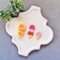 Ice Cream Cone Polymer Clay Cutter Set - Summer 2026 Sweet Treats Collection