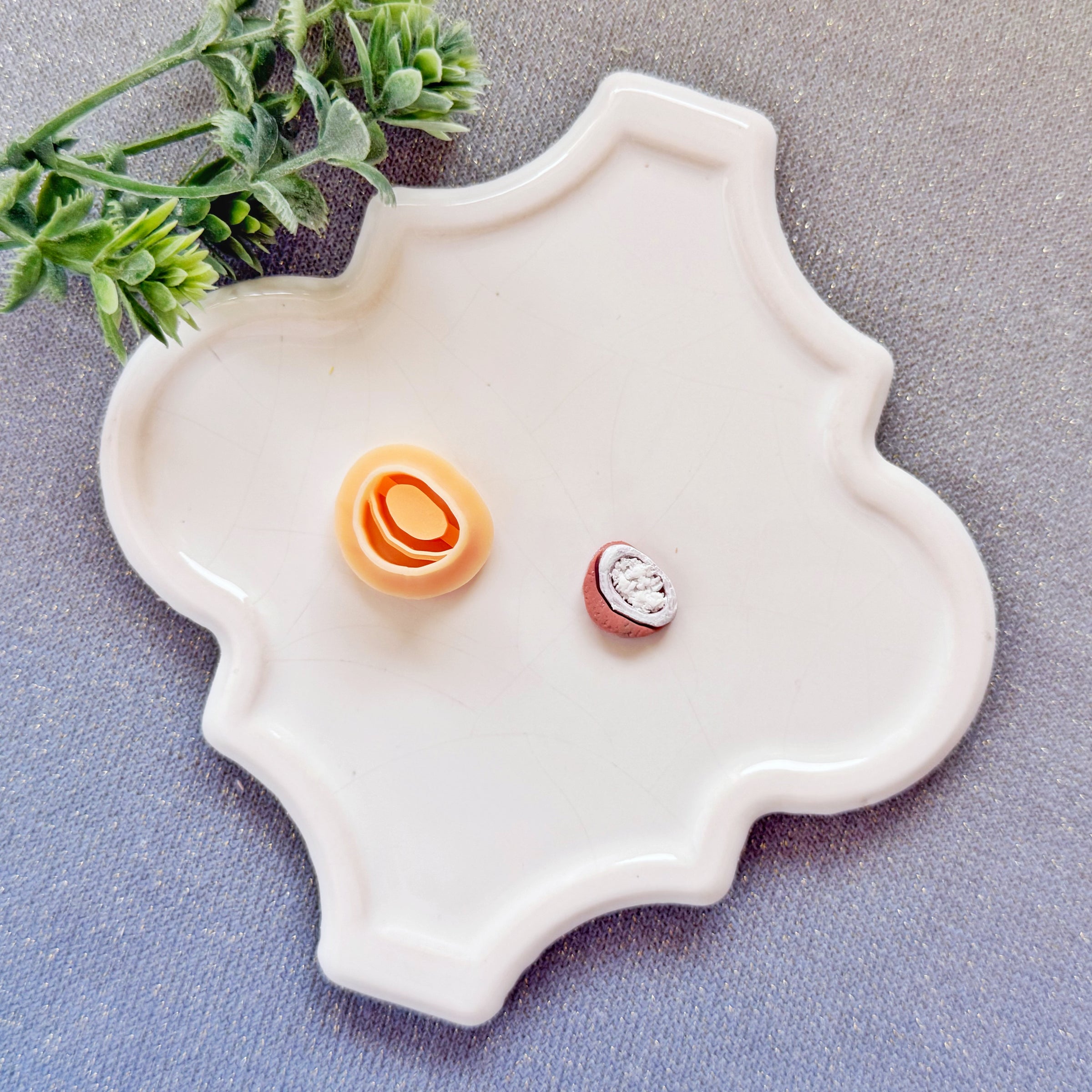 Coconut Polymer Clay Cutter - Summer 2026 Tropical Island Collection