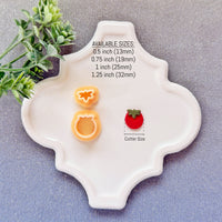 Tomato Polymer Clay Cutter Set - Summer 2026 Garden Harvest Collection