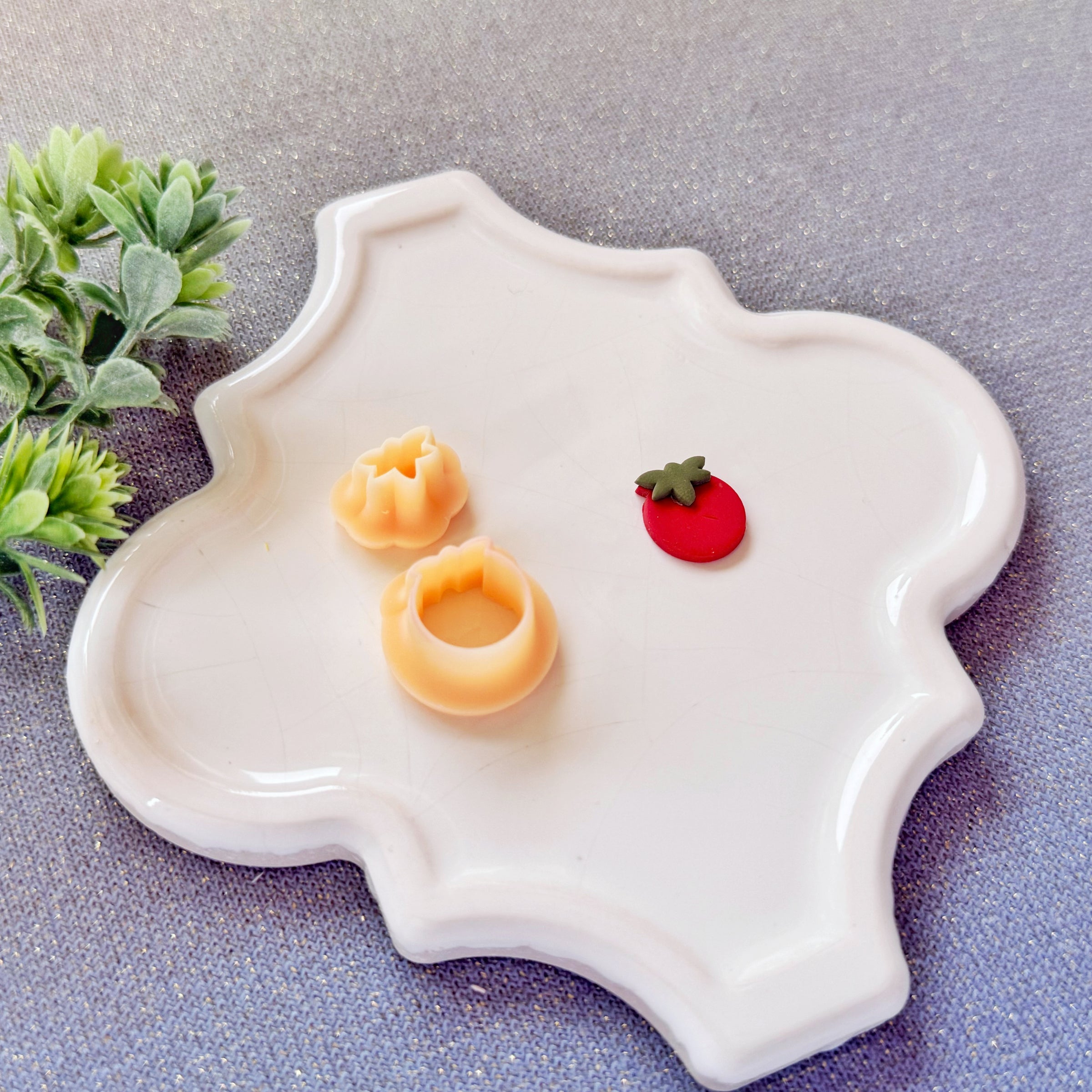 Tomato Polymer Clay Cutter Set - Summer 2026 Garden Harvest Collection
