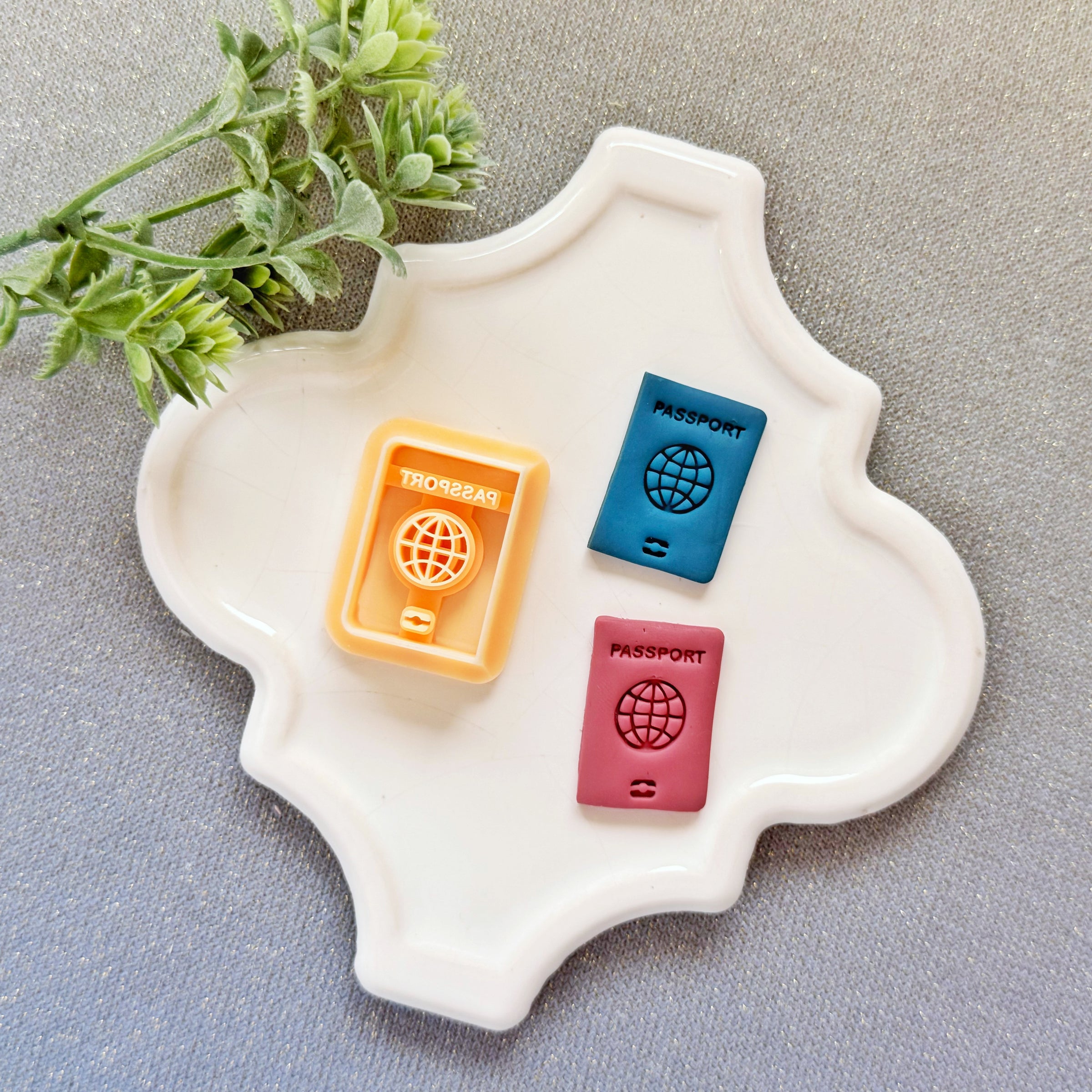 Passport Polymer Clay Cutter - Summer 2026 Travel & Wanderlust Collection
