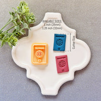 Passport Polymer Clay Cutter - Summer 2026 Travel & Wanderlust Collection