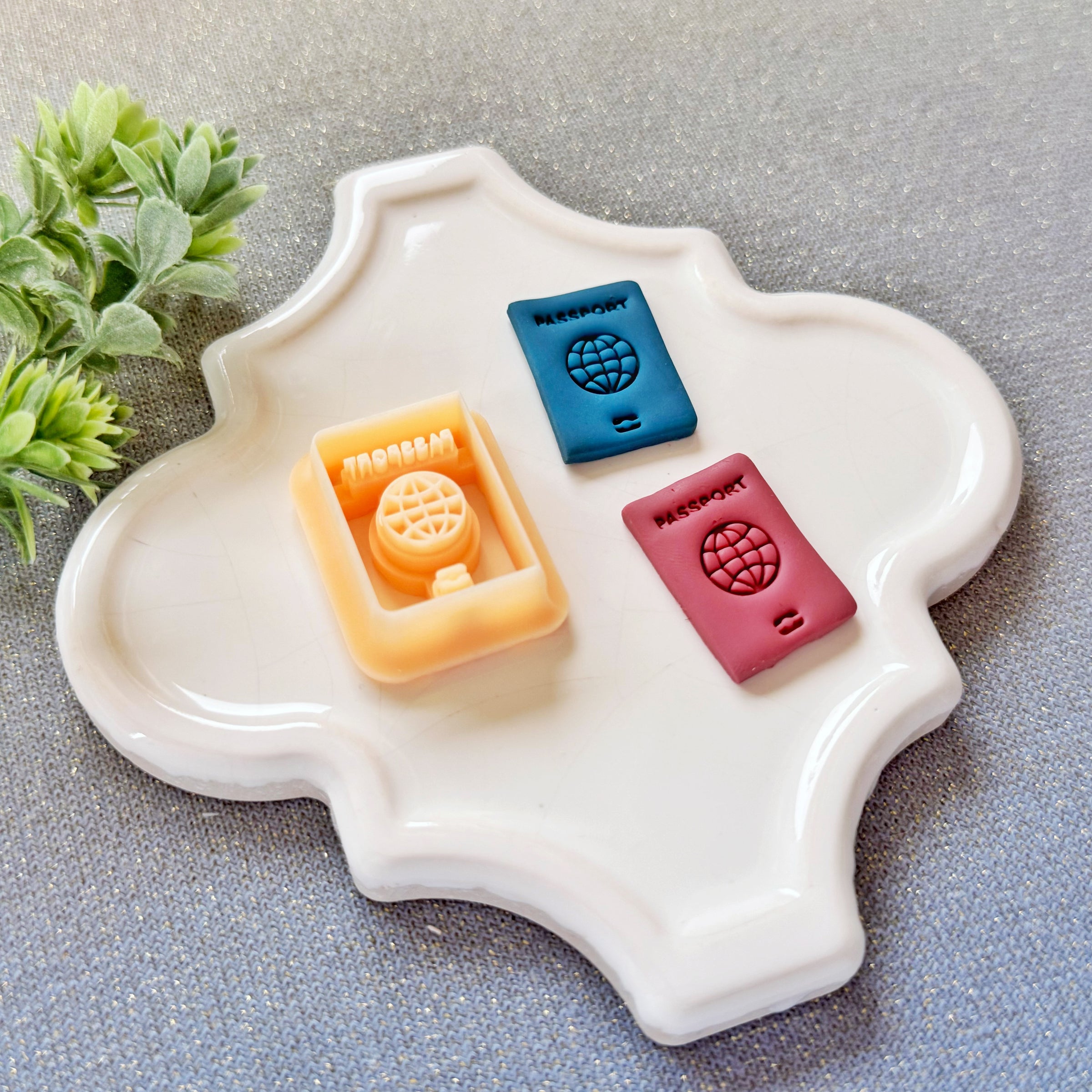 Passport Polymer Clay Cutter - Summer 2026 Travel & Wanderlust Collection