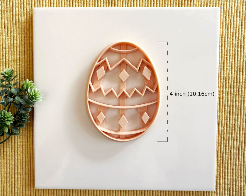 Easter Egg Trinket Dish Cutter for Polymer Clay – Spring Clay Cutter