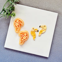 Tropical Toucan Floral Polymer Clay Cutter - Summer 2026 Exotic Bird