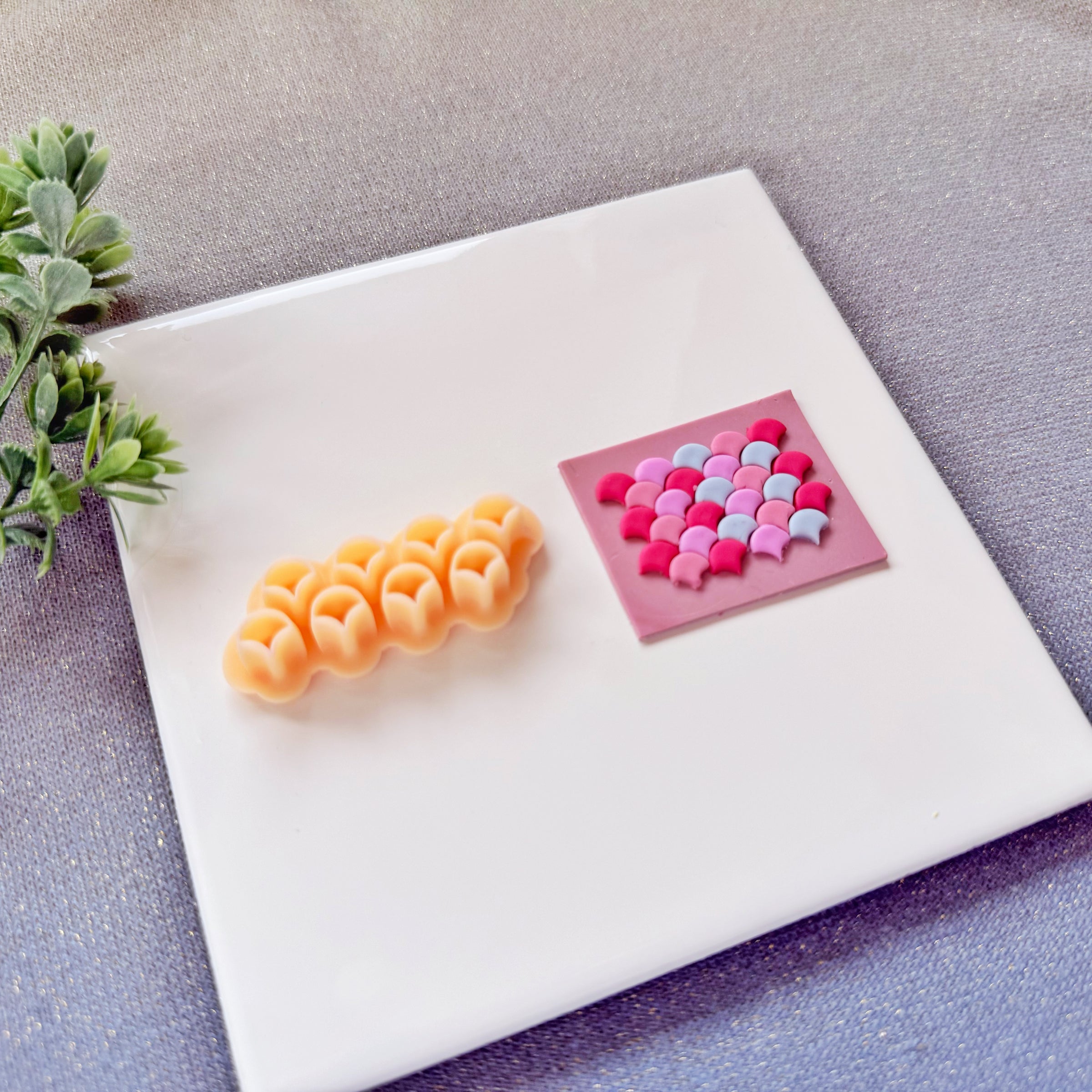Fish Scale Slab Cluster Cutter - Summer 2026 Mermaid Texture & Mosaic Tool