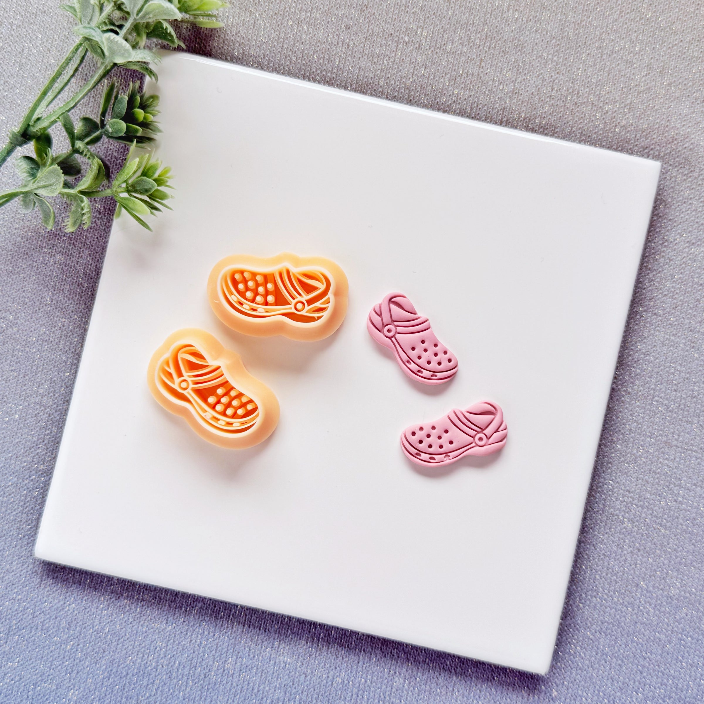 Garden Clog Polymer Clay Cutter Set - Summer 2026 Fun & Quirky Footwear Collection